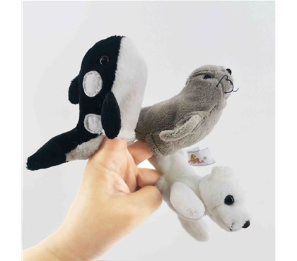 Snow finger puppet​ 3